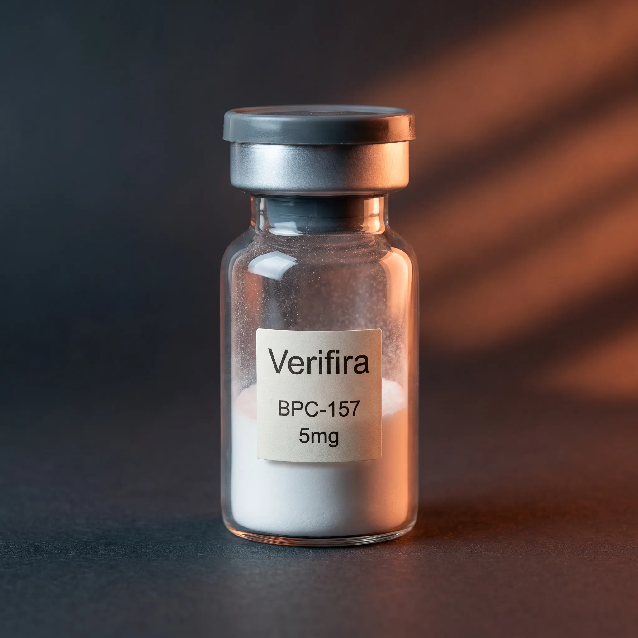 BPC-157 research peptide vial