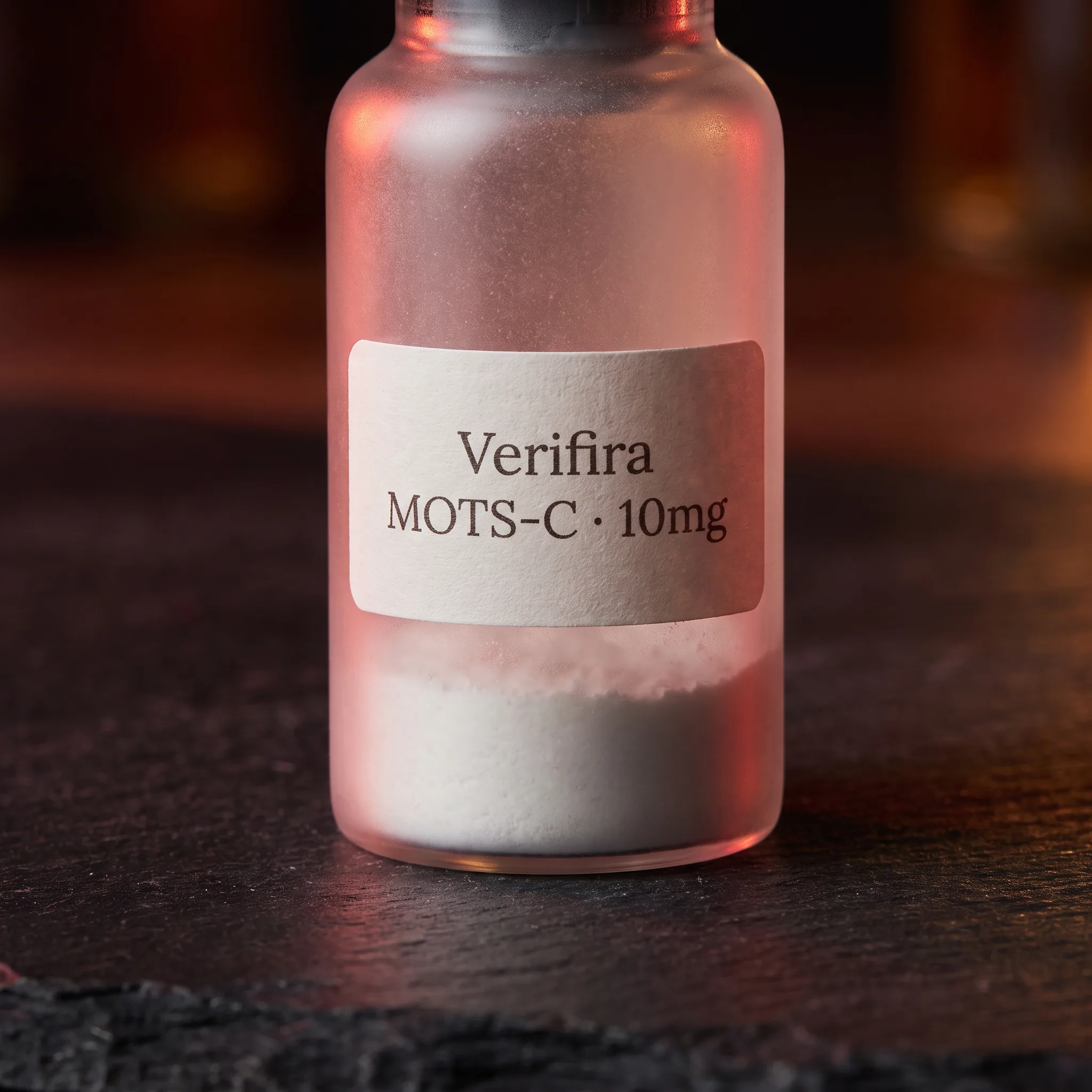 MOTS-C research peptide vial Verifira