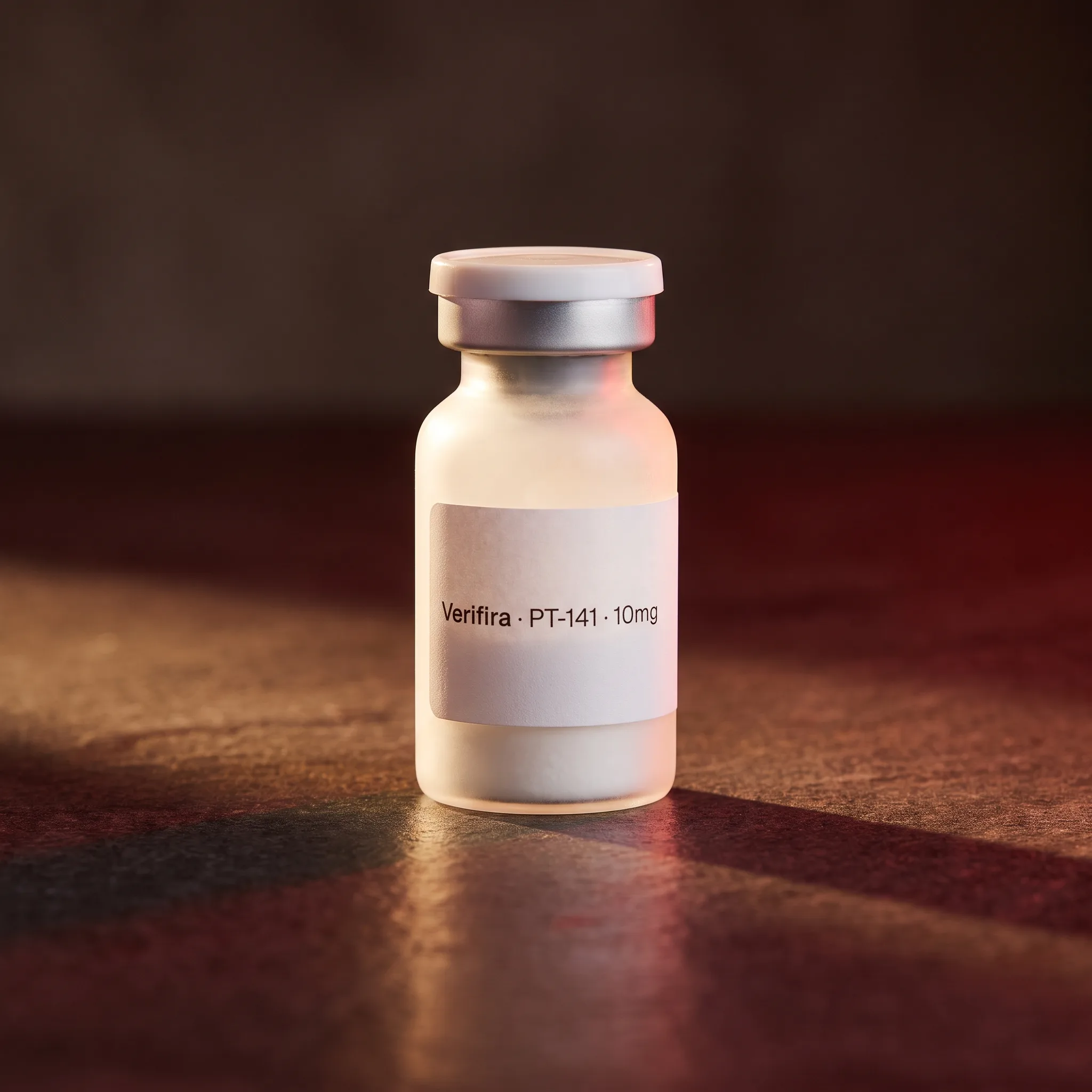 PT-141 research vial Verifira