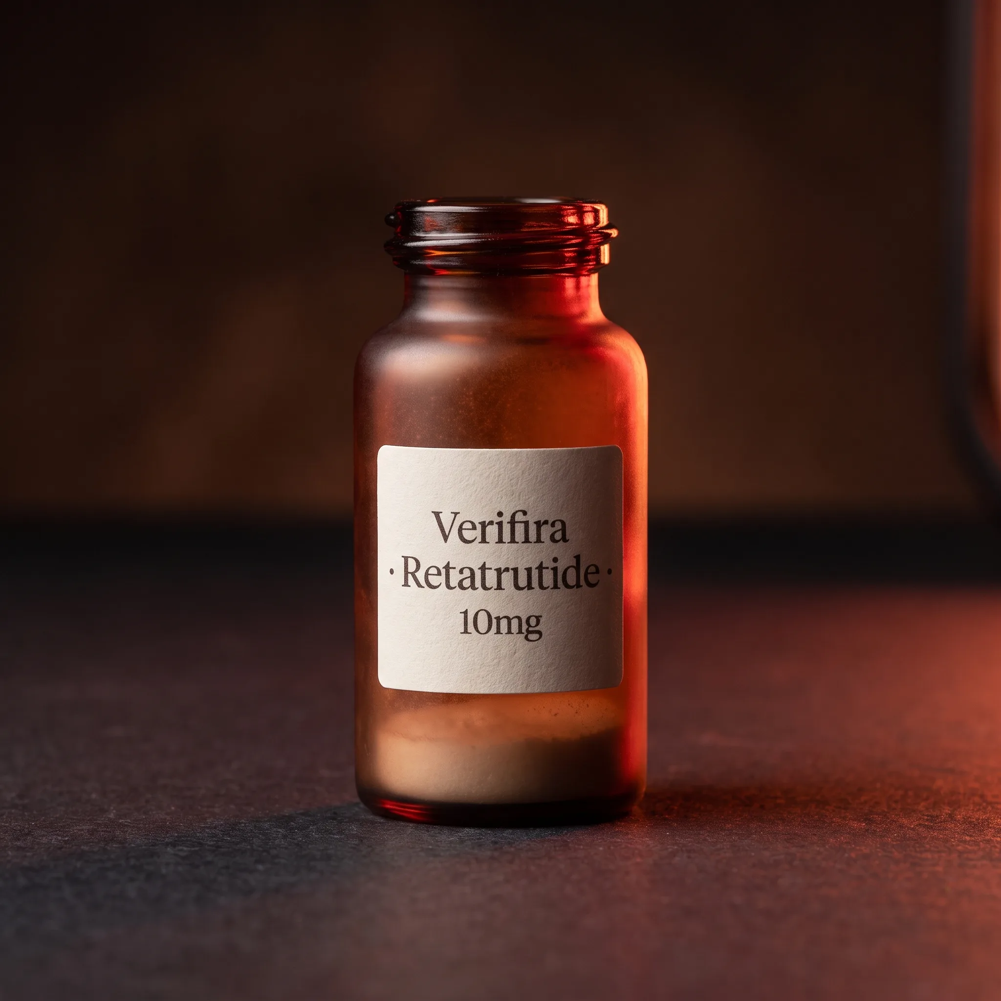 Retatrutide research vial Verifira