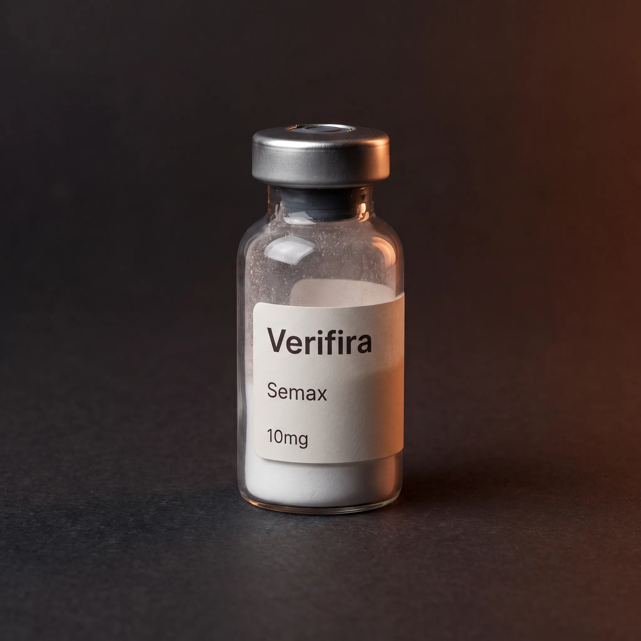 Semax research peptide vial