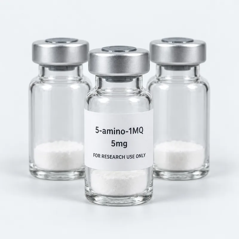 A pack of 10 vials of 5-amino-1MQ 5mg