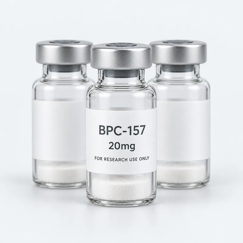 A pack of 10 vials of BPC-157 20mg