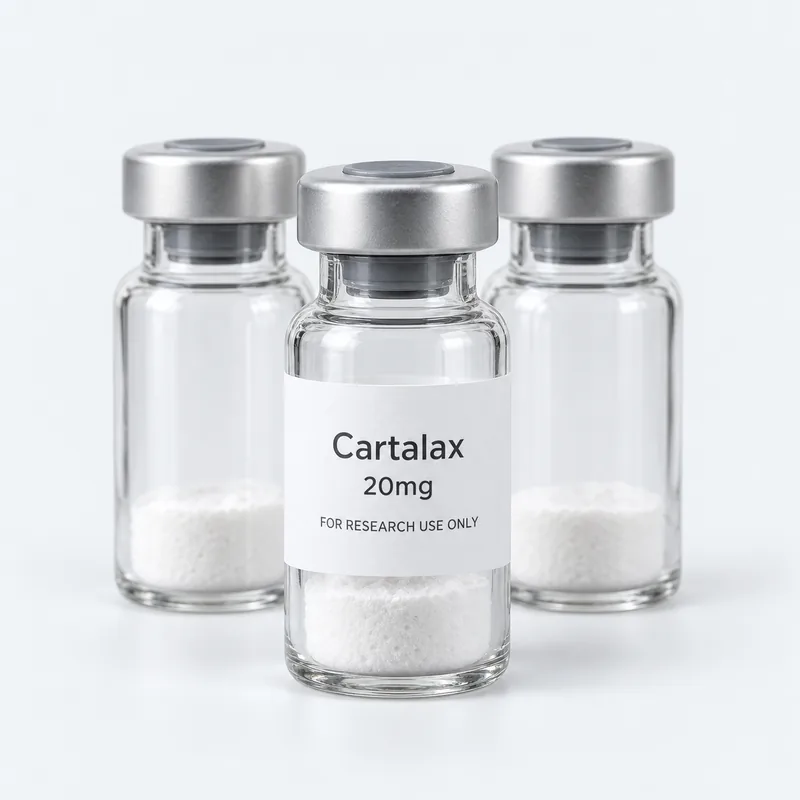 A pack of 10 vials of Cartalax 20mg