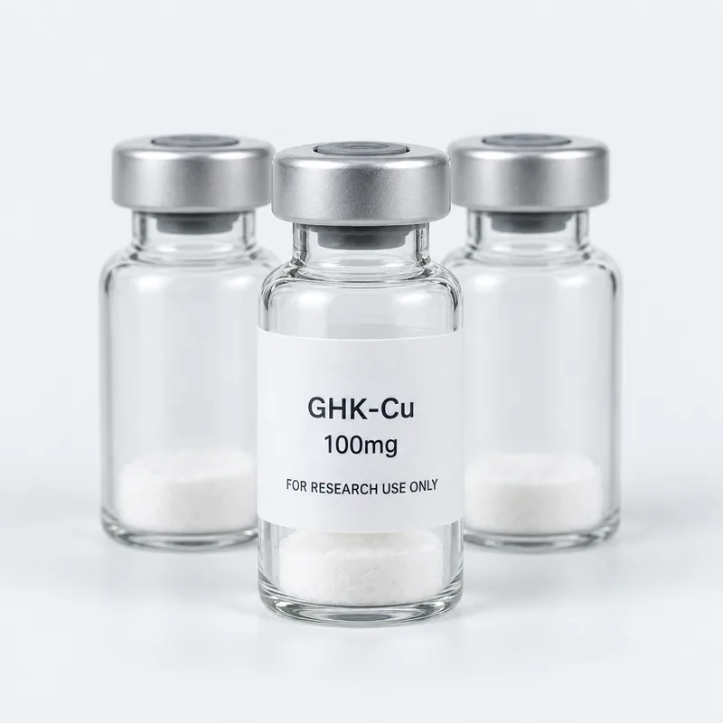 A pack of 10 vials of GHK-Cu 100mg