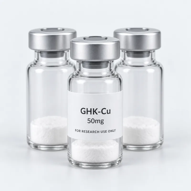 A pack of 10 vials of GHK-Cu 50mg