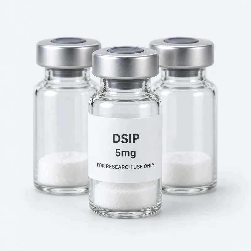 A pack of 10 vials of DSIP 5mg
