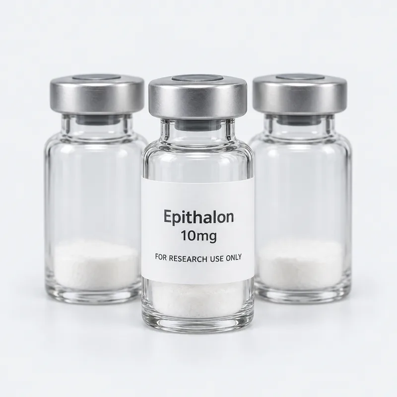 A pack of 10 vials of Epithalon 10mg