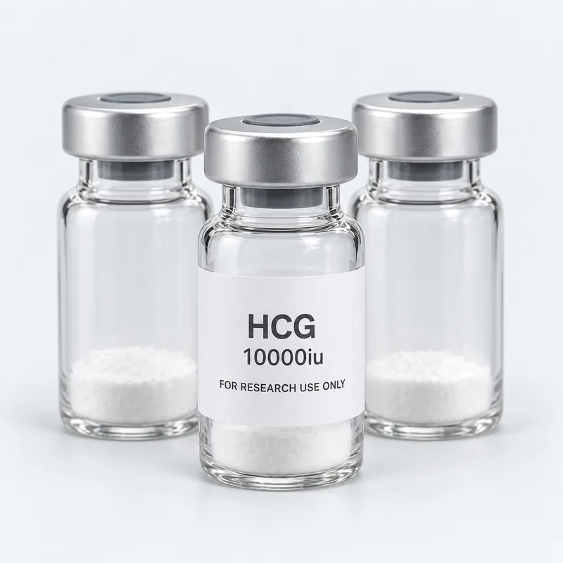 A pack of 10 vials of HCG 10000iu