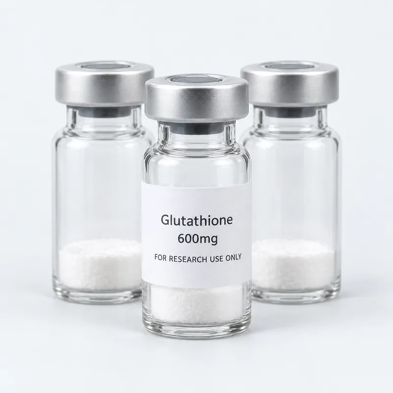 A pack of 10 vials of Glutathione 600mg