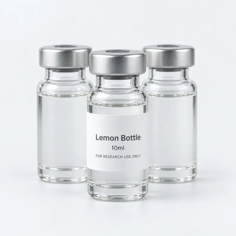 A pack of 10 vials of Lemon Bottle 10ml