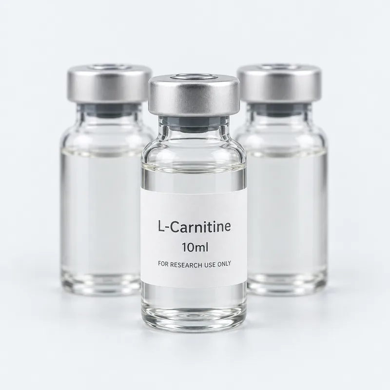 A pack of 10 vials of L-Carnitine 10ml