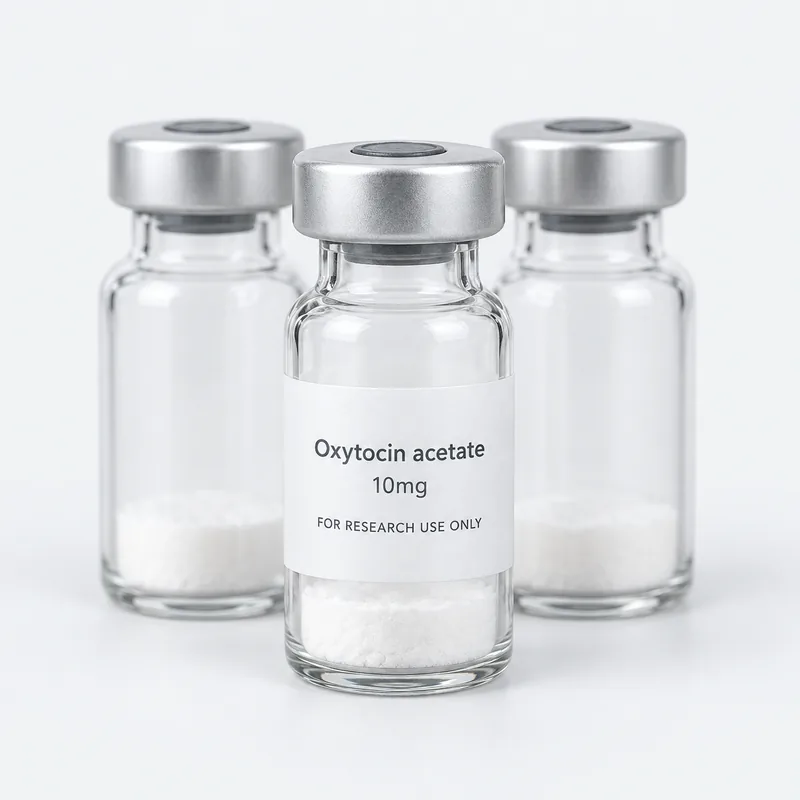 A pack of 10 vials of Oxytocin acetate 10mg
