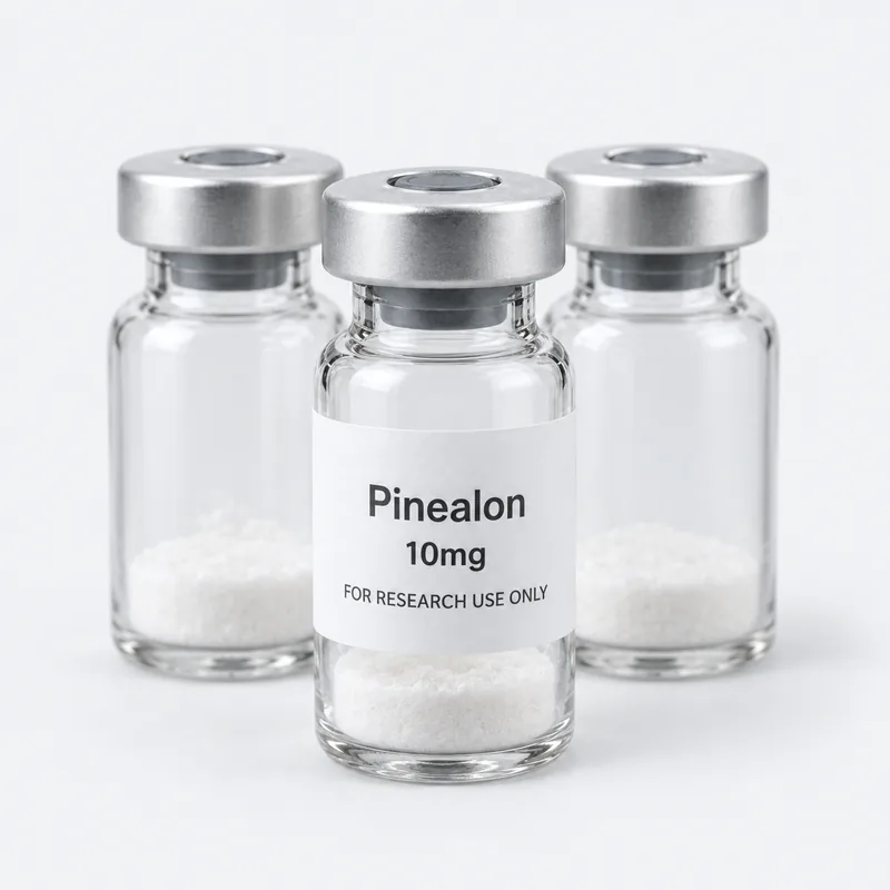 A pack of 10 vials of Pinealon 10mg