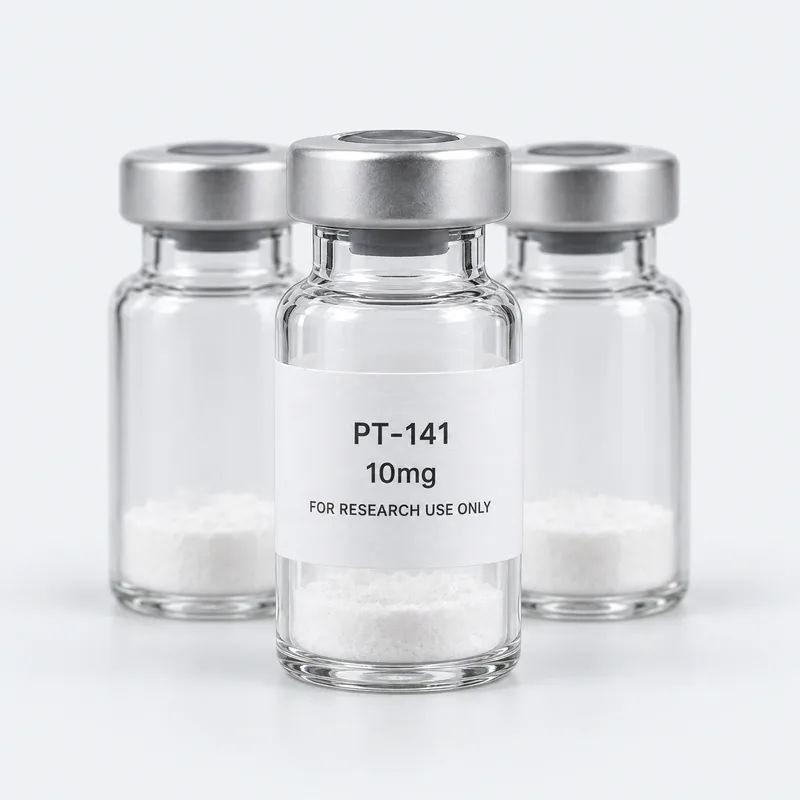 A pack of 10 vials of PT-141 10mg