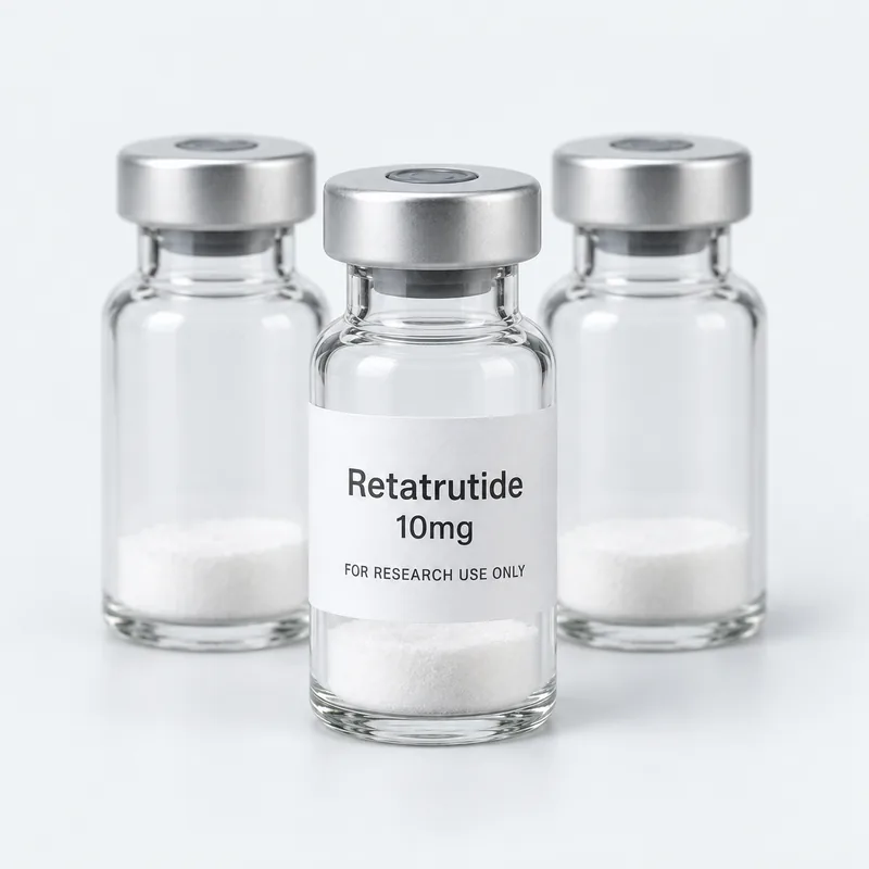 A pack of 10 vials of Retatrutide 10mg