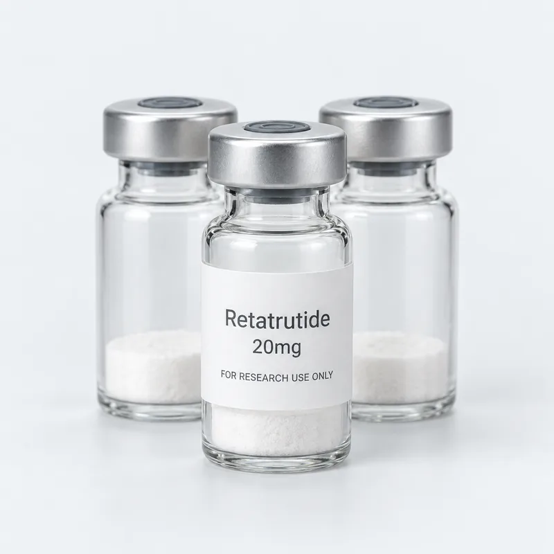 A pack of 10 vials of Retatrutide 20mg