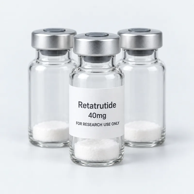 A pack of 10 vials of Retatrutide 40mg