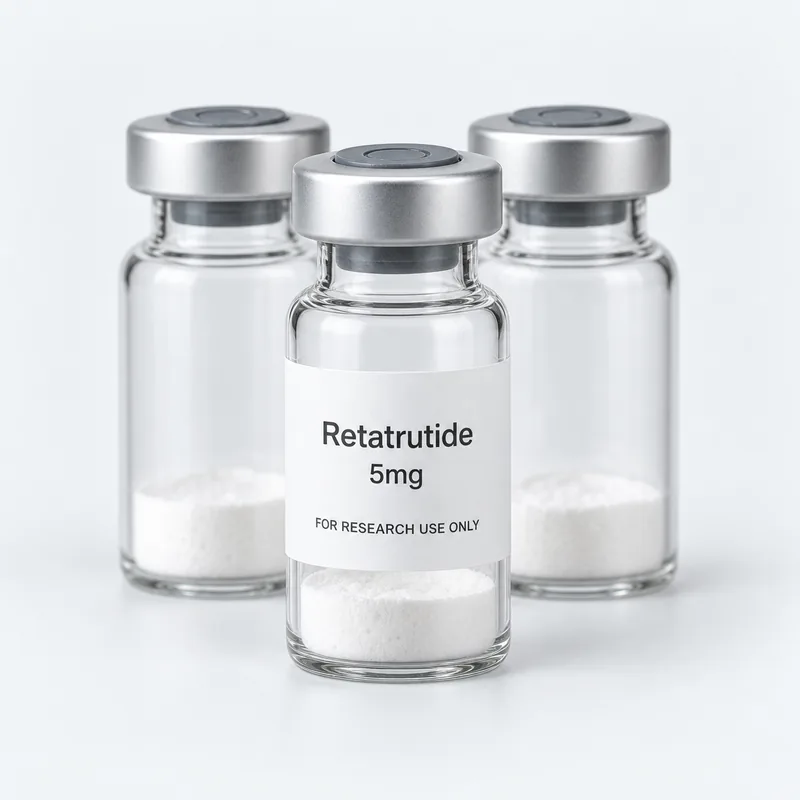 A pack of 10 vials of Retatrutide 5mg