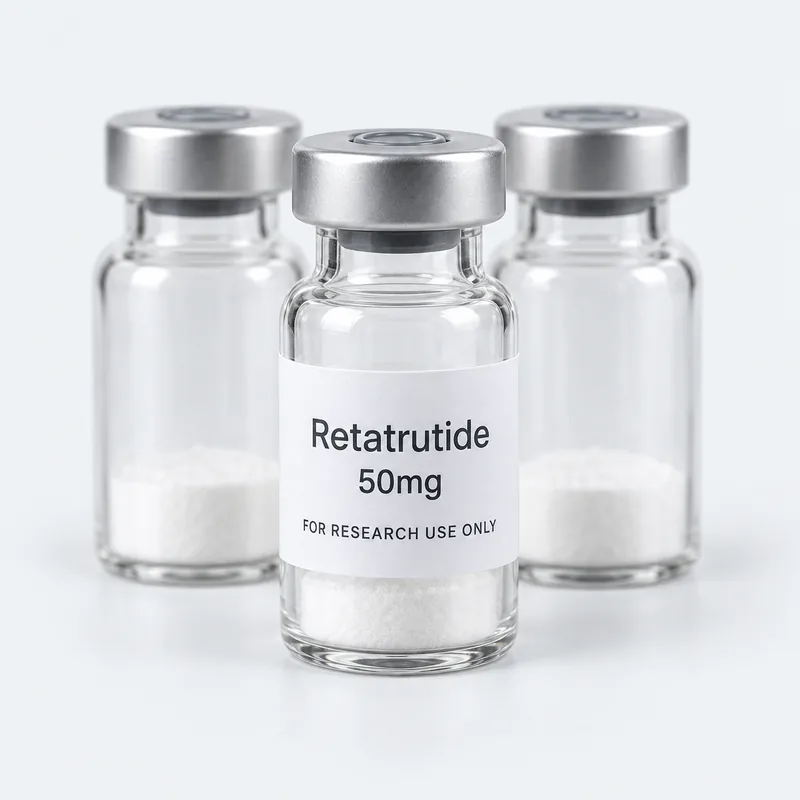 A pack of 10 vials of Retatrutide 50mg