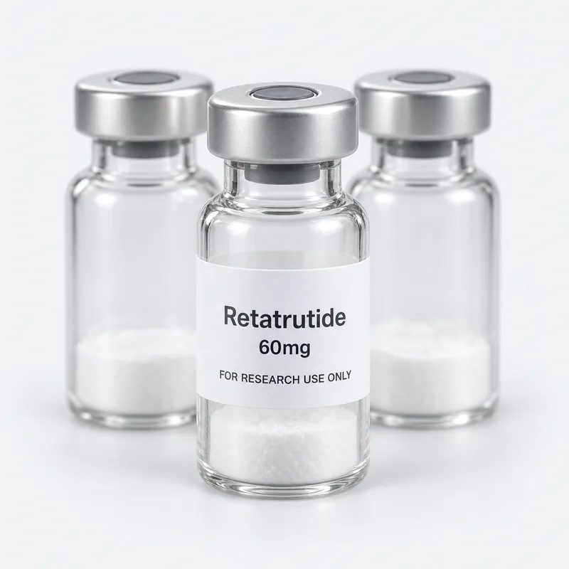 A pack of 10 vials of Retatrutide 60mg