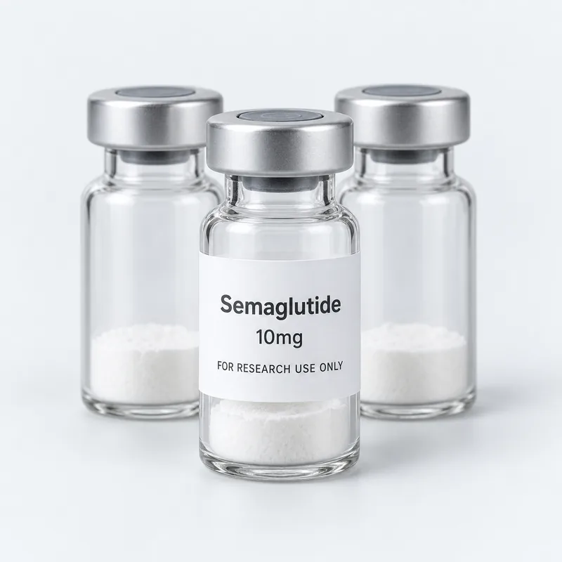 A pack of 10 vials of Semaglutide 10mg