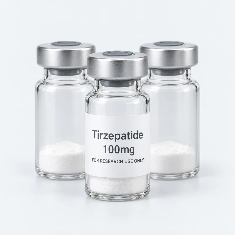A pack of 10 vials of Tirzepatide 100mg