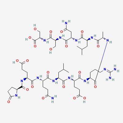 Chemical structure depiction of ARA-290, from PubChem compound 91810664