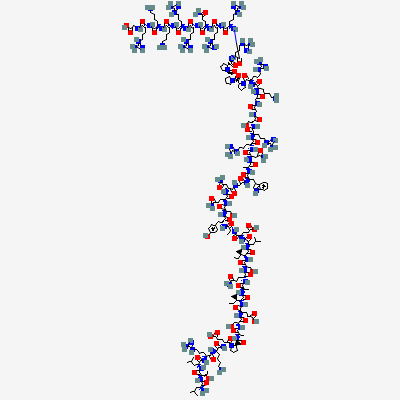 Chemical structure depiction of FOXO4-DRI, from PubChem compound 167312269