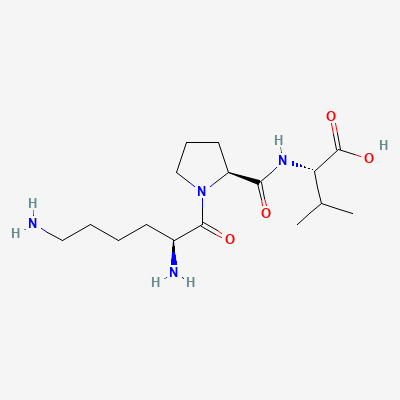 Chemical structure depiction of KPV, from PubChem compound 125672
