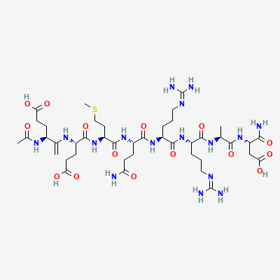 Chemical structure depiction of SNAP-8, from PubChem compound 71587832