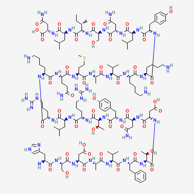 Chemical structure depiction of VIP, from PubChem compound 53314964